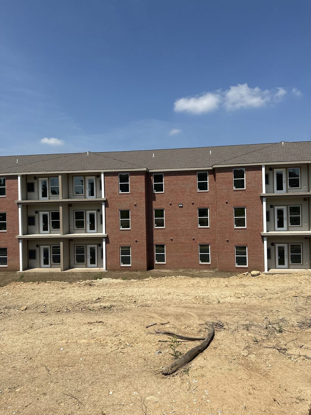 Construction underway at a Kaufman & Company development